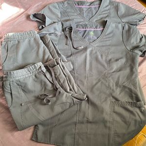 Healing hands purple label scrubs